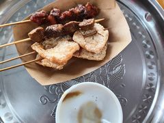炸豆腐-谢怀亮芝麻茶