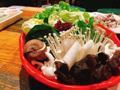 菌菇蔬菜拼-额尔敦传统涮(公园西路店)