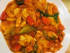 炒年糕-上海交通大学新疆餐厅