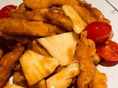 菠萝里脊肉-船歌·鱼水饺青岛菜(金狮广场店)