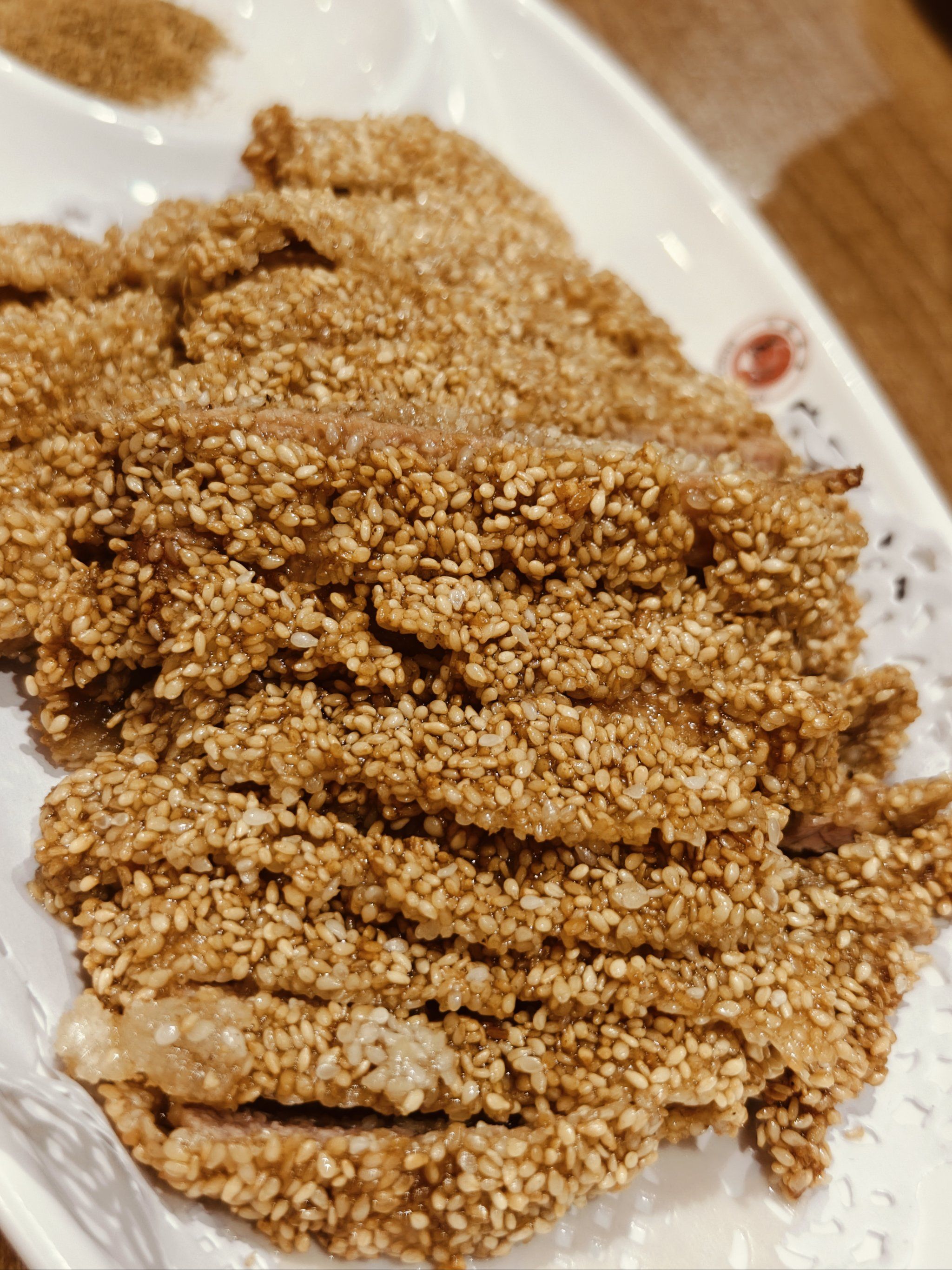 家里炸芝麻酥香脆可口
