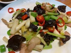 脆莲藕尖炒爽肉-壹只卤鹅(华润万家店)