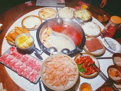 牛油鸳鸯锅-根据地火锅(南河桥店)