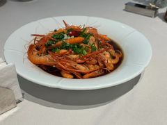 油爆河虾-钱塘花园·宁波菜