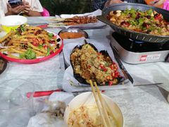 -海盗船. 龙虾烧烤. 酒馆