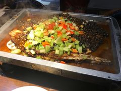 温香豆豉烤鱼（清江鱼/斤）-锦尚阁烤鱼(望京新荟城店)