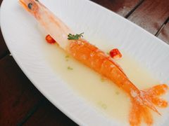 椴树雪蜜腌大虾-喜鼎海胆水饺(东港店)