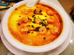 豆腐虾仁蒸蛋-江南粥家庄(宁国路店)