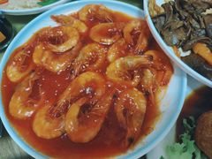 油焖大虾-溢心园香河肉饼总店
