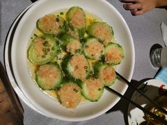 金银蒜泥蒸丝瓜-大头唛·啫鸡煲.粤菜.专门店(289艺术园区店)