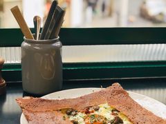 鸡蛋蘑菇熏肉荞麦可丽饼-RAC BAR(安福路店)