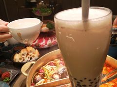 大红袍珍珠奶茶-湊湊火锅·茶憩(打浦桥日月光店)