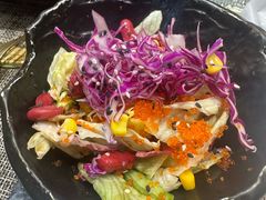 飞鱼籽蔬菜沙拉-渔荷食町·铁板烧料理(崂山万象汇店)