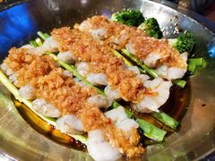 堂焗牛油蒜蓉虾-去茶去餐厅(中央大街店)