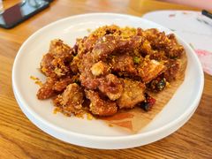粤式经典蒜香小排-花舍·新派粤菜·西餐·下午茶(亚运村·鸟巢店)