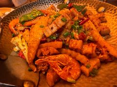 -探鱼·鲜青椒爽麻烤鱼(北京路天河城店)