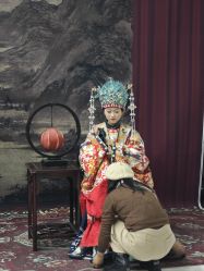 -后宫·古装汉服京剧儿童亲子全家福摄影