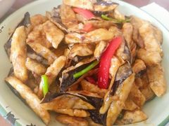 风味茄条-双合园·海鲜水饺青岛菜(万佳广场店)