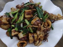 酱爆鱿鱼筒-明记海鲜大排档(巽寮湾店)