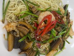 虾爆鳝面-常熟炒浇面馆(蓝旗街店)
