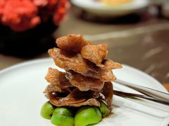 梅子酱汁熏鲳鱼-海派悦庭·海胆烧麦·新融合菜(凯德广场店)