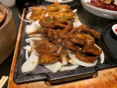 黑椒铁板牛柳虾仁-小巷餐厅(五大街店)