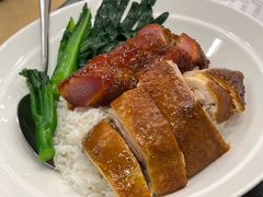 豉油鸡拼叉烧饭-丽的面家(多宝路店)