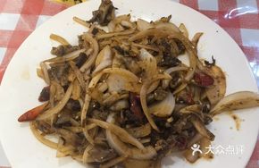 Stir-fried Squid Heads