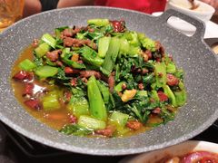 青菜炒牛肉-朕之味(时代广场店)