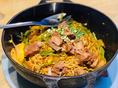 精选肋排焖面-金豆角砂锅焖面(安贞店)
