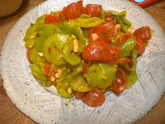 莴笋皮炒香肠-富桂厨房