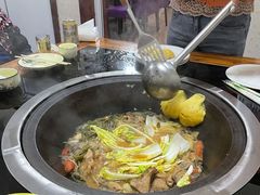 -北京龙庆四季香农家饭庄·灶台鱼·碳烤虹鳟鱼(龙庆峡店)