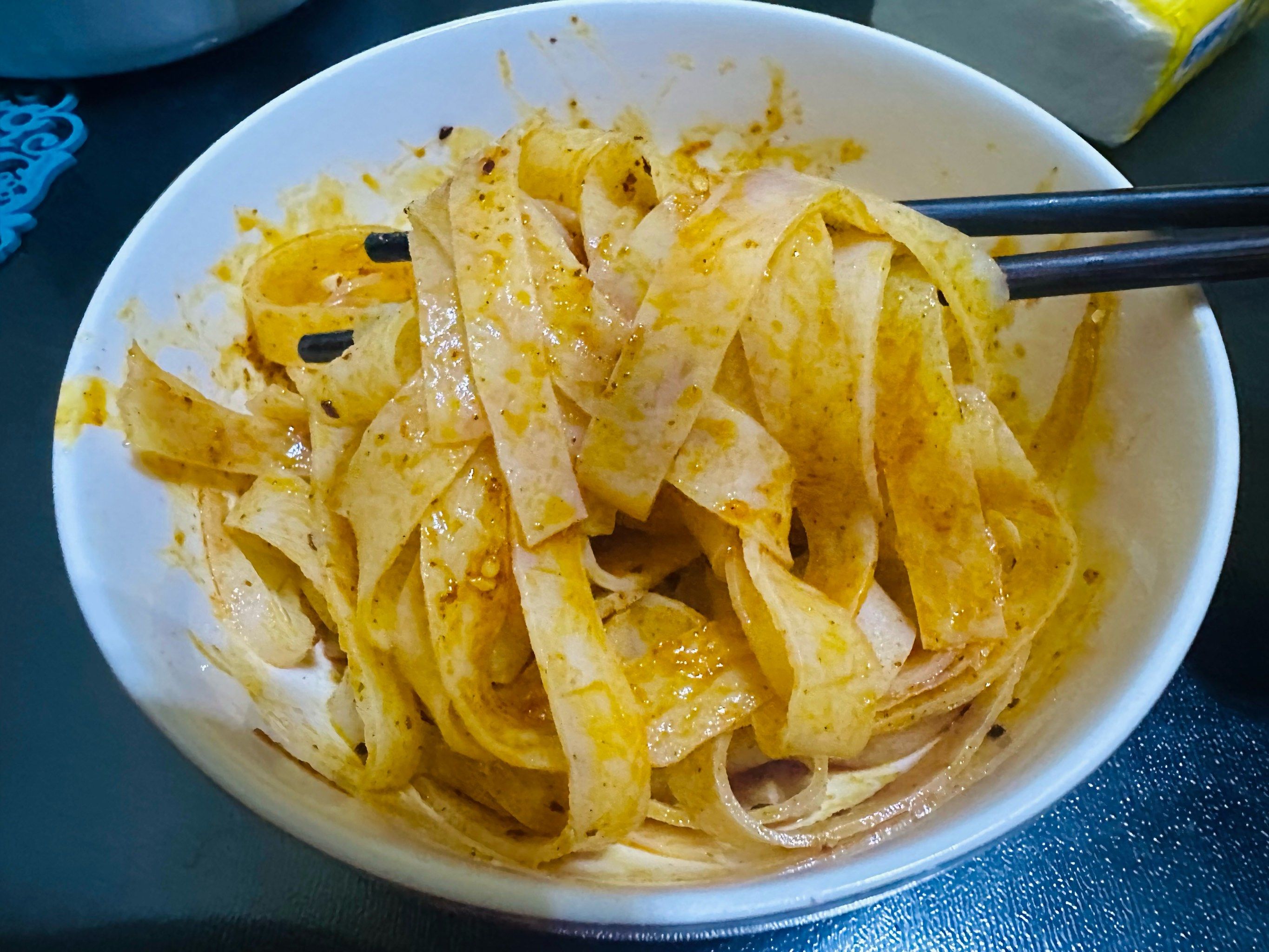 10元钱4份宝鸡擀面皮!带面筋!