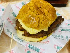 芝士滑蛋猪扒菠萝包-渔记茶餐厅(渔村店)