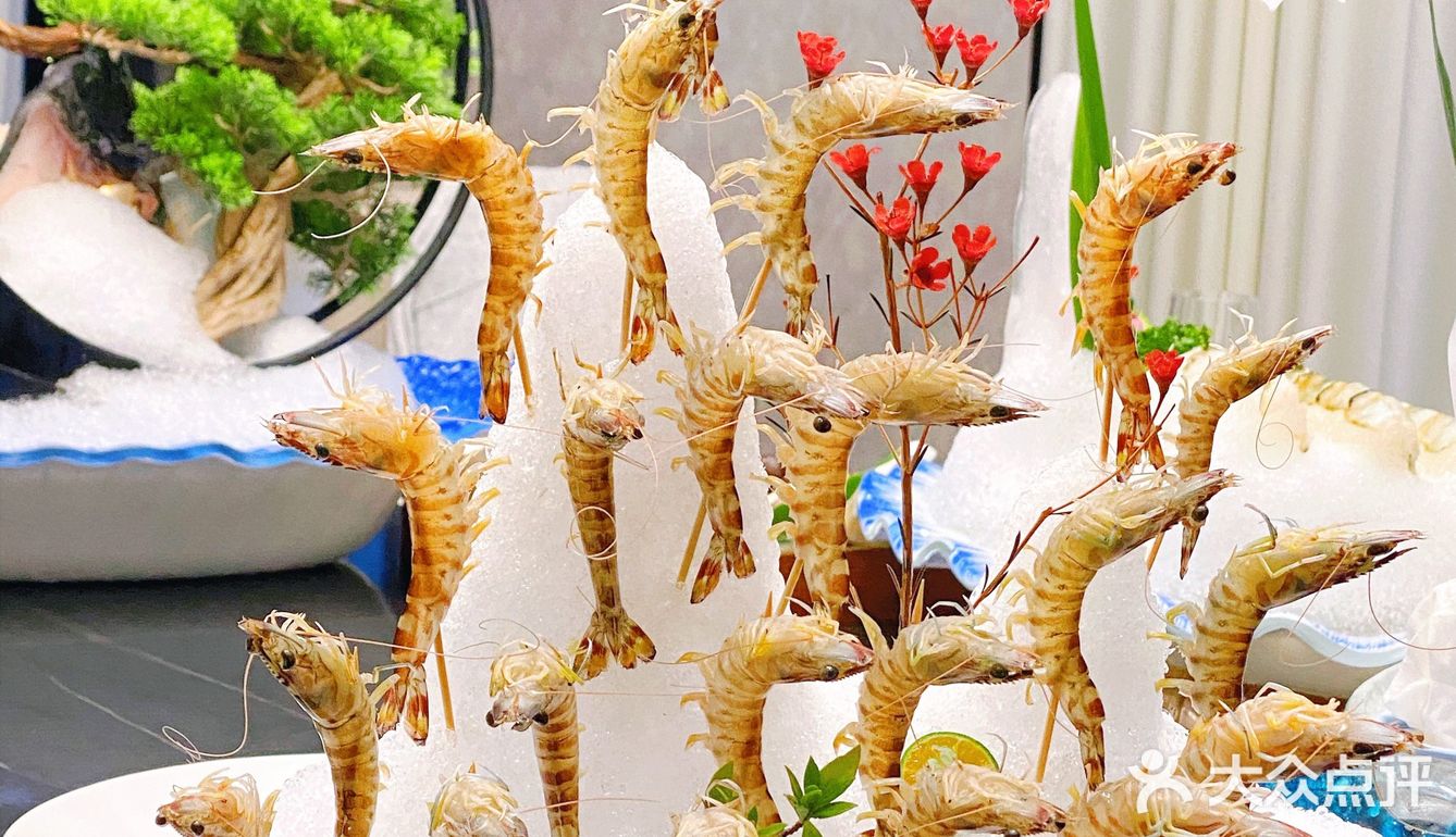 传统艺术盆栽和海鲜的完美融合体,海鲜盆栽,你吃过吗?