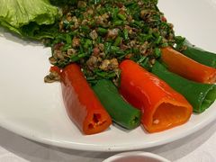 蚬肉生菜包-香山家宴