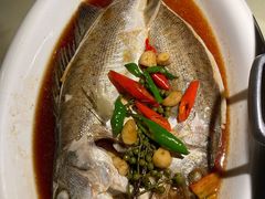 葱香炉鱼-绿茶餐厅(成都大悦城店)