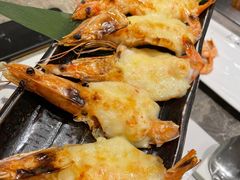 芝士开背虾-大渔铁板烧(花园道店)