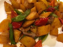 炸土豆块-清真益鑫羊肉手抓馆(南大街店)