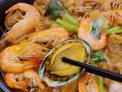 小鲍鱼鸡煲虾-蜀八婆鲍鱼鸡虾煲虾(东方广场店)