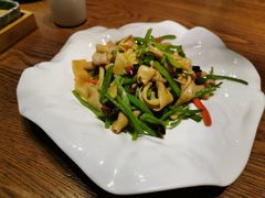 青椒爆炒鸭肠-全聚德(江宁店)