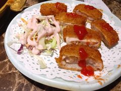 虾饼-猪啊牛呀羊啊铜盘烤肉(正大广场店)