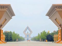 -法门文化景区-合十舍利塔