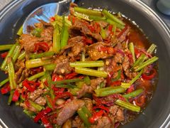 小炒鲁西南黄牛肉-鑫复盛礼记酒店·青岛菜