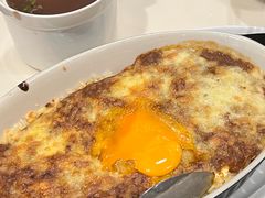 香焗波蛋免治牛肉饭-本味轩精品茶餐厅(黄山路店)