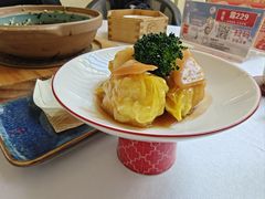 鲍鱼汁北极贝百花饺-鹿鸣酒家(越秀店)