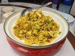 蒲菜炒鸡蛋-善银私房菜馆(金舟花园小区店)