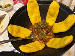 地锅茄子-洪福龙虾