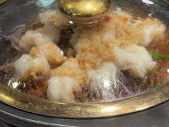 粉丝裹虾-绿茶餐厅(滨海万达广场店)
