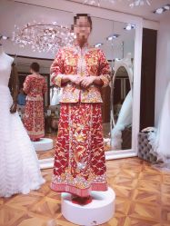 点击看大图 龙凤褂-韩国天使嫁衣婚纱礼服馆(上海旗舰店)